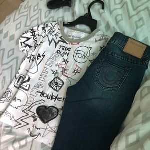 Kids True religion outfit